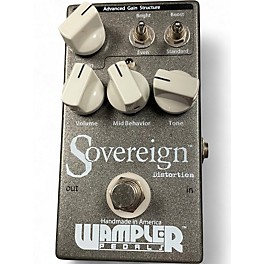 Used Wampler Sovereign Distortion Effect Pedal