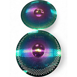 Used Aisen 13in COLORED LOW VOLUME HI HATS Cymbal
