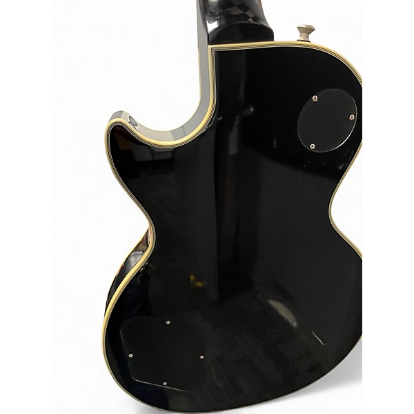 Used 2009 Epiphone Les Paul Custom Silverburst Solid Body Electric Guitar