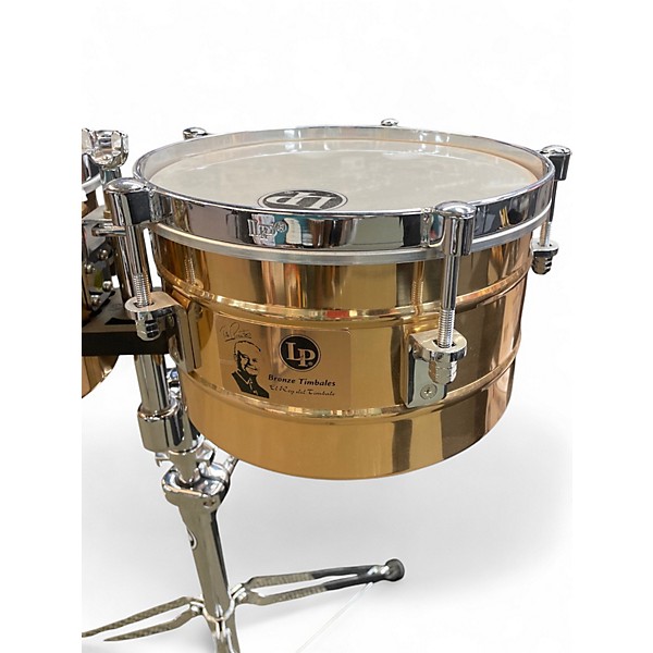 Used LP tito puente bronze timbales Timbales