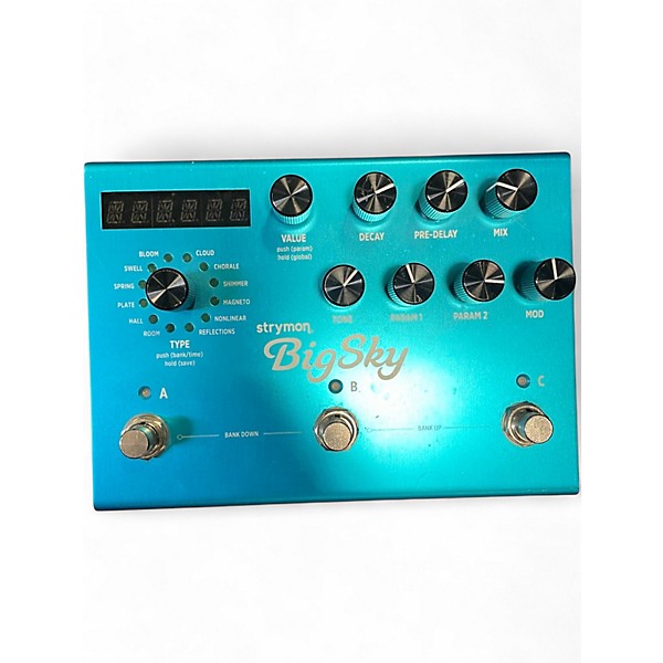 Used Strymon Bigsky Reverb Effect Pedal