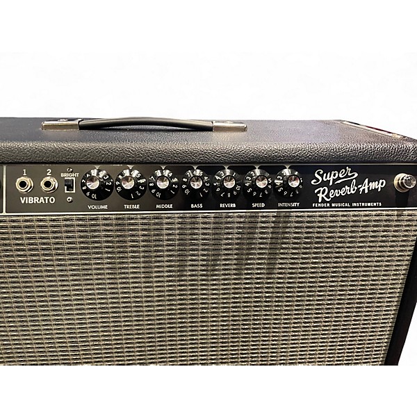 Used Fender Super Reverb 4x10 Tube Guitar Combo Amp