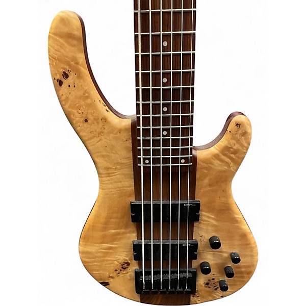 Used Dean edge pro select maple burl Electric Bass Guitar