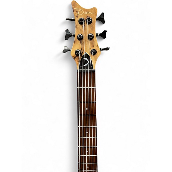 Used Dean edge pro select maple burl Electric Bass Guitar
