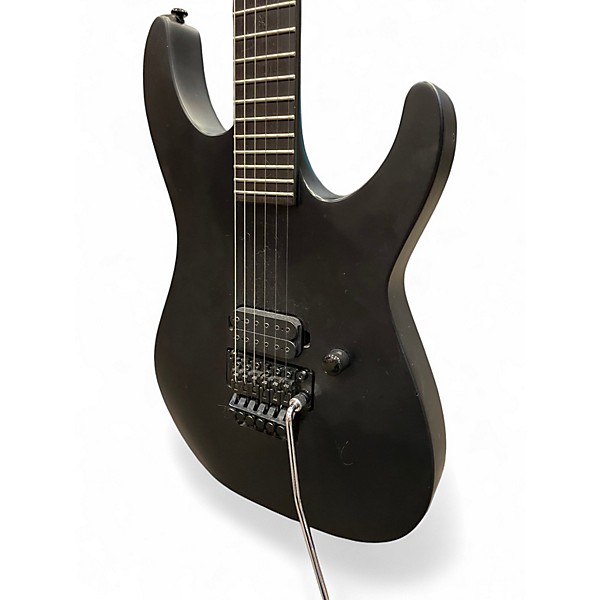 Used Ltd LTD M BLACK METAL BLACK Solid Body Electric Guitar