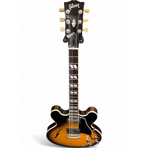 Used Gibson ES345 Vintage Sunburst Hollow Body Electric Guitar
