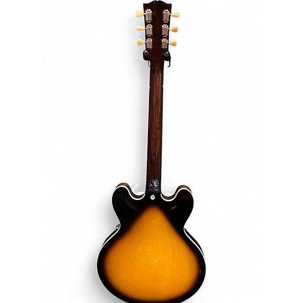 Used Gibson ES345 Vintage Sunburst Hollow Body Electric Guitar
