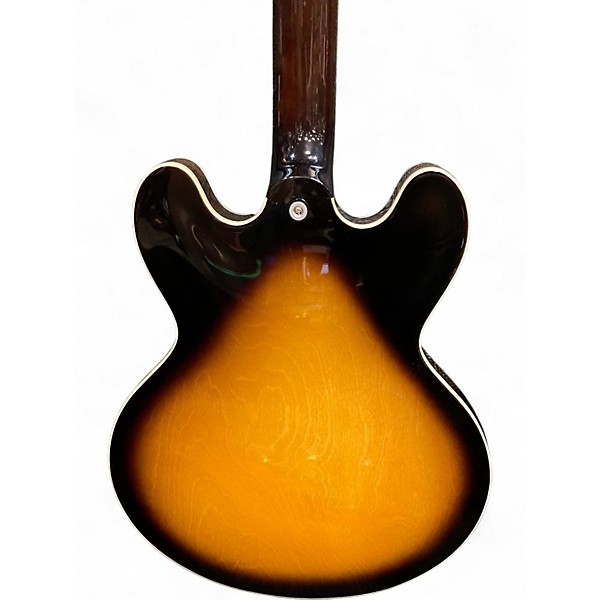 Used Gibson ES345 Vintage Sunburst Hollow Body Electric Guitar