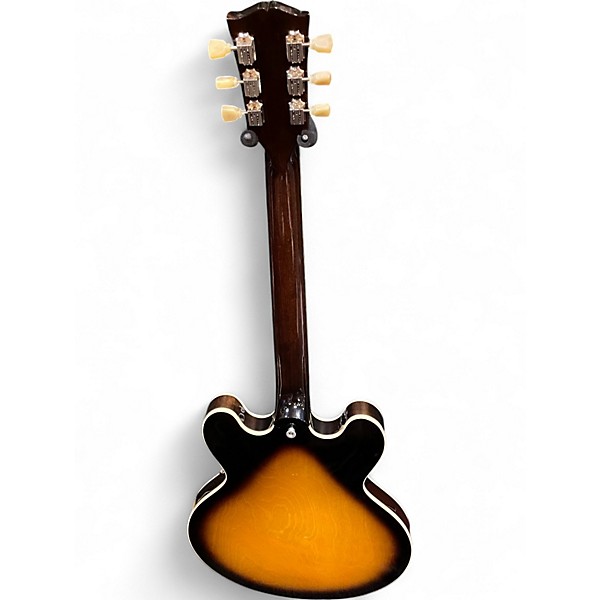 Used Gibson ES345 Vintage Sunburst Hollow Body Electric Guitar