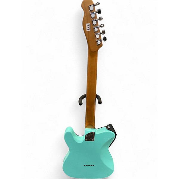 Used Ledux TELECASTER Turquoise Solid Body Electric Guitar