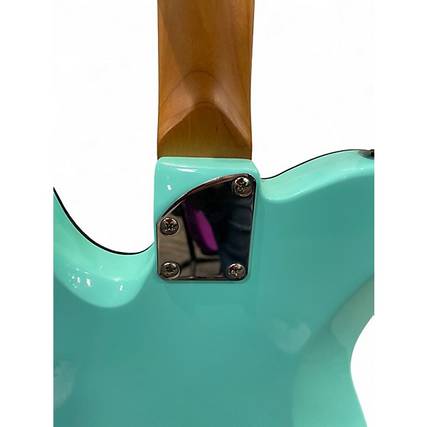 Used Ledux TELECASTER Turquoise Solid Body Electric Guitar