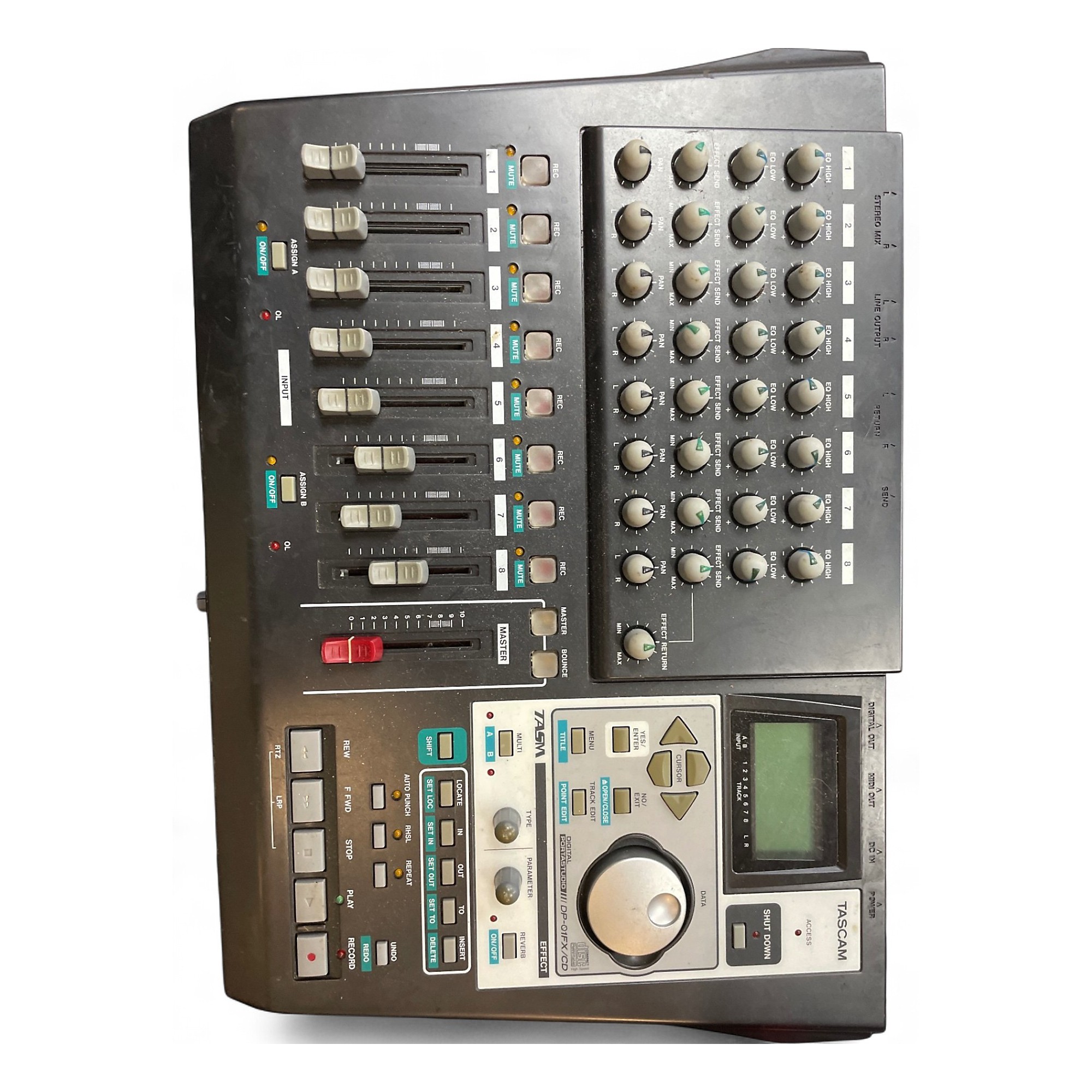 Used TASCAM DP01FX CD MultiTrack Recorder | Guitar Center
