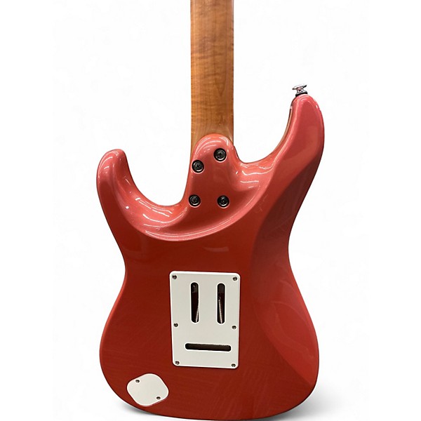 Used Ibanez AZ2204 Hazy Rose Metallic Solid Body Electric Guitar