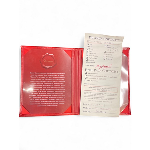 Used Gibson Wes Montgomery Signature Ebony Hollow Body Electric Guitar