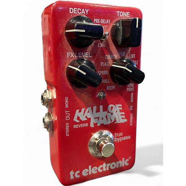 Used TC Electronic Hall Of Fame Reverb Effect Pedal | Guitar