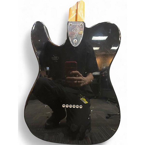 Used Fender TELECASTER THINLINE RELIC Black Solid Body Electric Guitar