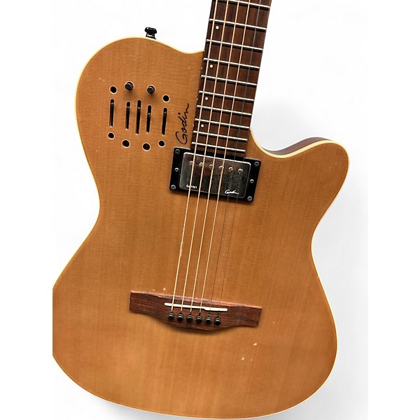 Used Godin A6 Ultra Natural Acoustic Electric Guitar