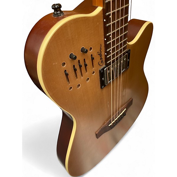 Used Godin A6 Ultra Natural Acoustic Electric Guitar