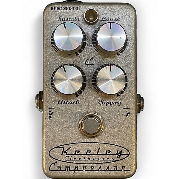 Used Keeley 4 Knob Compressor Effect Pedal