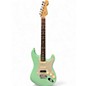 Used 2019 Fender American Professional I Stratocaster Surf Green Solid Body Electric Guitar thumbnail