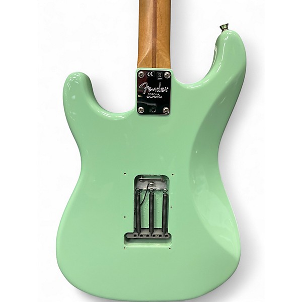 Used 2019 Fender American Professional I Stratocaster Surf Green Solid Body Electric Guitar