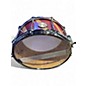Used 2021 Radius Drums 14in SNARE DRUM PURPLE AND NATURAL Drum