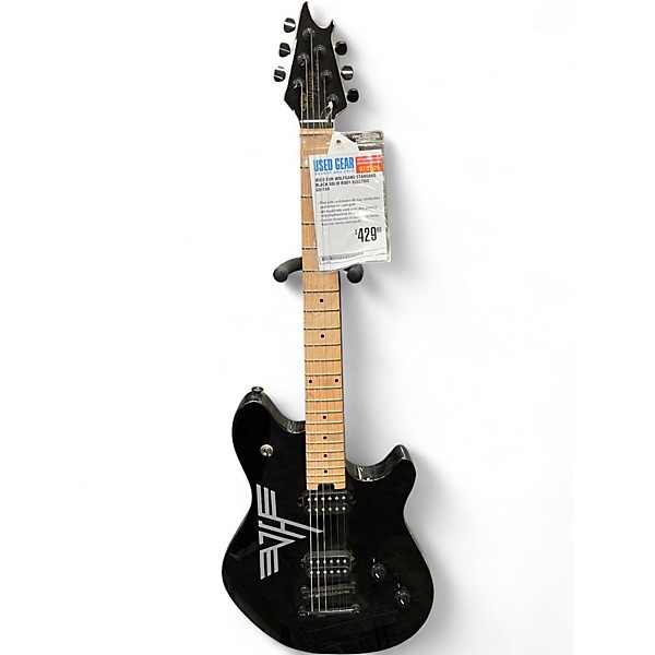 Used EVH Wolfgang Standard Black Solid Body Electric Guitar