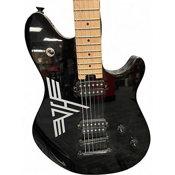 Used EVH Wolfgang Standard Black Solid Body Electric Guitar