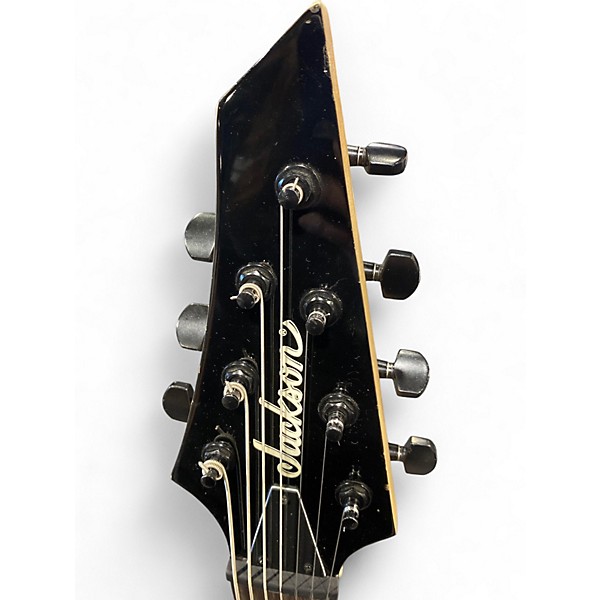 Used Jackson SLATXF7 Soloist 7 String Black Solid Body Electric Guitar