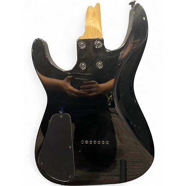 Used Jackson SLATXF7 Soloist 7 String Black Solid Body Electric Guitar