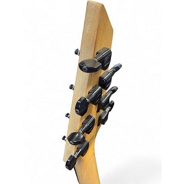 Used Jackson SLATXF7 Soloist 7 String Black Solid Body Electric Guitar