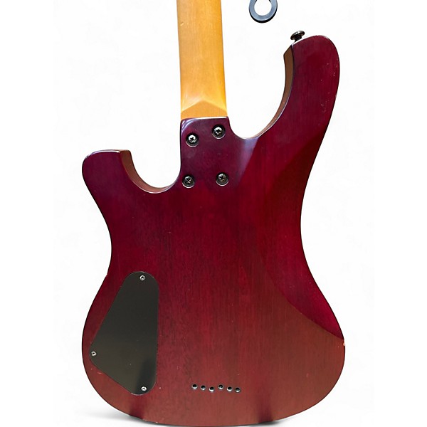 Used Schecter Guitar Research 006 Elite Wine Red Solid Body Electric Guitar