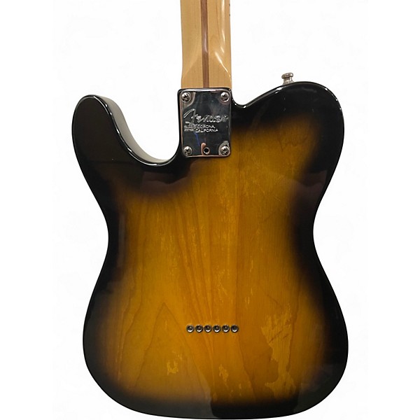 Used Fender American Standard Ash Telecaster Sunburst Solid Body Electric Guitar