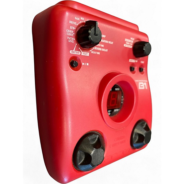 Used Zoom B1 BASS FX Effect Processor