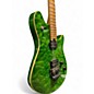 Used 2021 EVH Wolfgang WG Standard Quilt Maple Trans Green Solid Body Electric Guitar