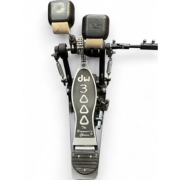 Used DW 3000 Series Double Double Bass Drum Pedal
