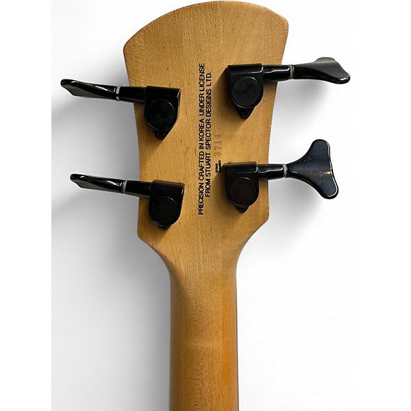 Used Spector NS2000 Black Electric Bass Guitar