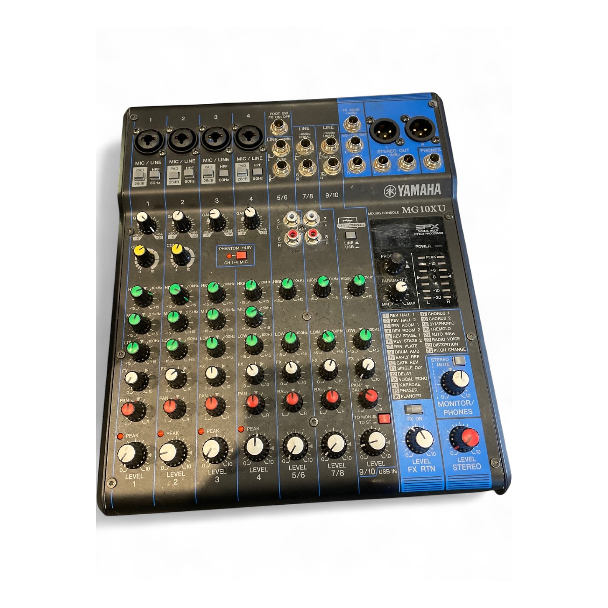 Used Yamaha MG10XU Powered Mixer | Guitar Center