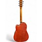 Used Art & Lutherie CW Spruce Burgundy Acoustic Electric Guitar