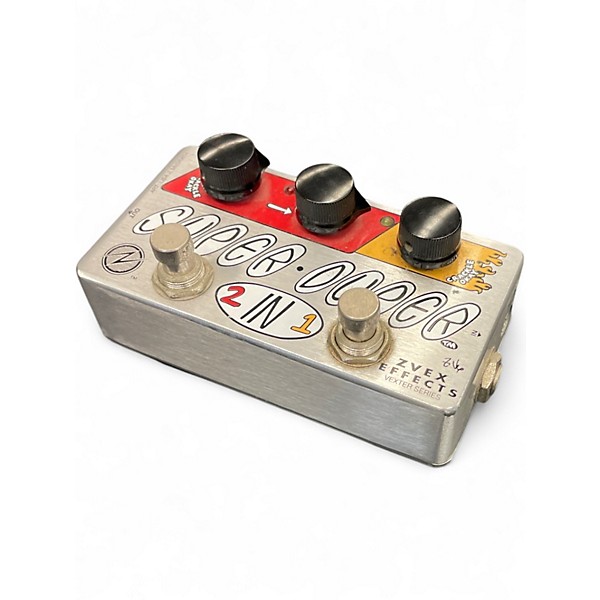 Used ZVEX Vexter Super Duper 2 In 1 Overdrive Effect Pedal