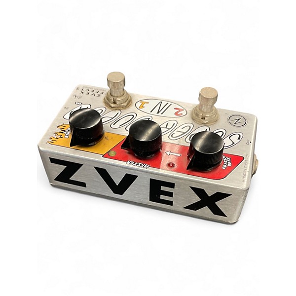 Used ZVEX Vexter Super Duper 2 In 1 Overdrive Effect Pedal