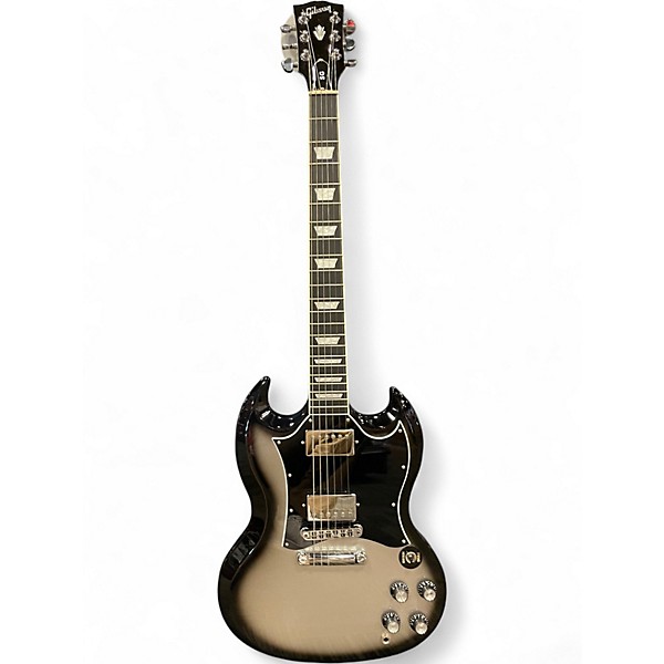 Used Gibson SG Standard Ebony Guitar Center-Exclusive SILVER