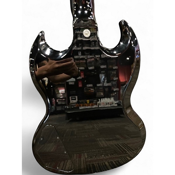 Used Gibson SG Standard Ebony Guitar Center-Exclusive SILVER