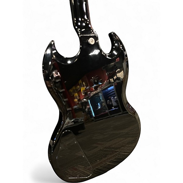 Used Gibson SG Standard Ebony Guitar Center-Exclusive SILVER BURST Solid Body Electric Guitar