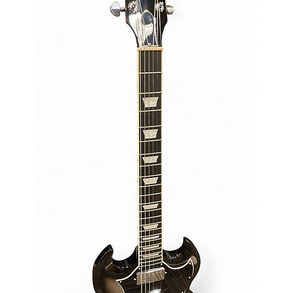 Used Gibson SG Standard Ebony Guitar Center-Exclusive SILVER BURST Solid Body Electric Guitar