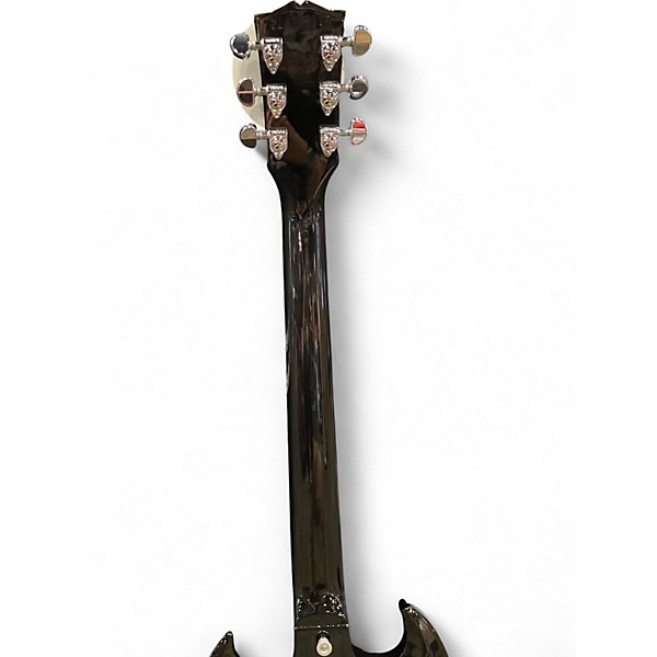 Used Gibson SG Standard Ebony Guitar Center-Exclusive SILVER BURST Solid Body Electric Guitar