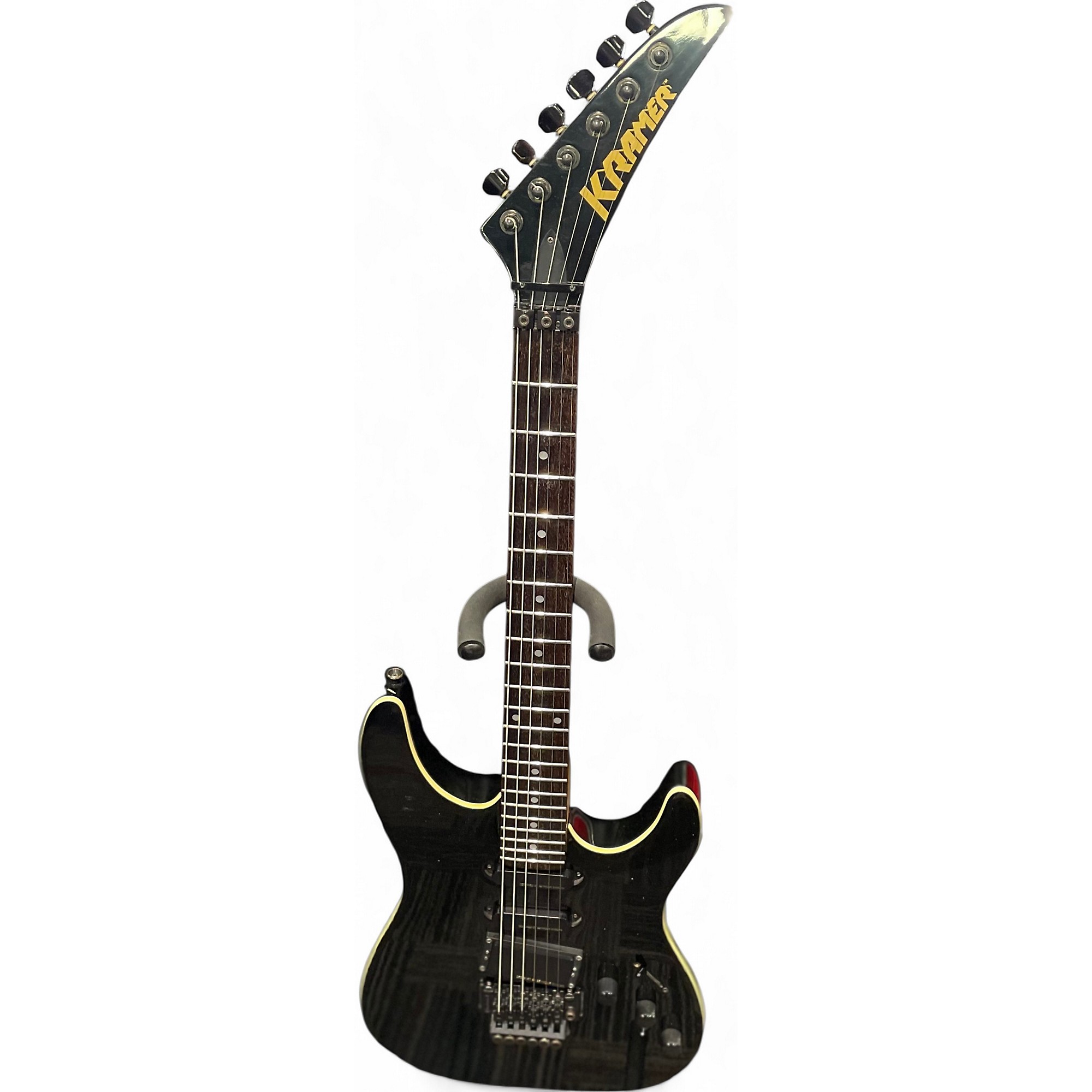 Used Kramer Electronics neptune nj Black Solid Body Electric