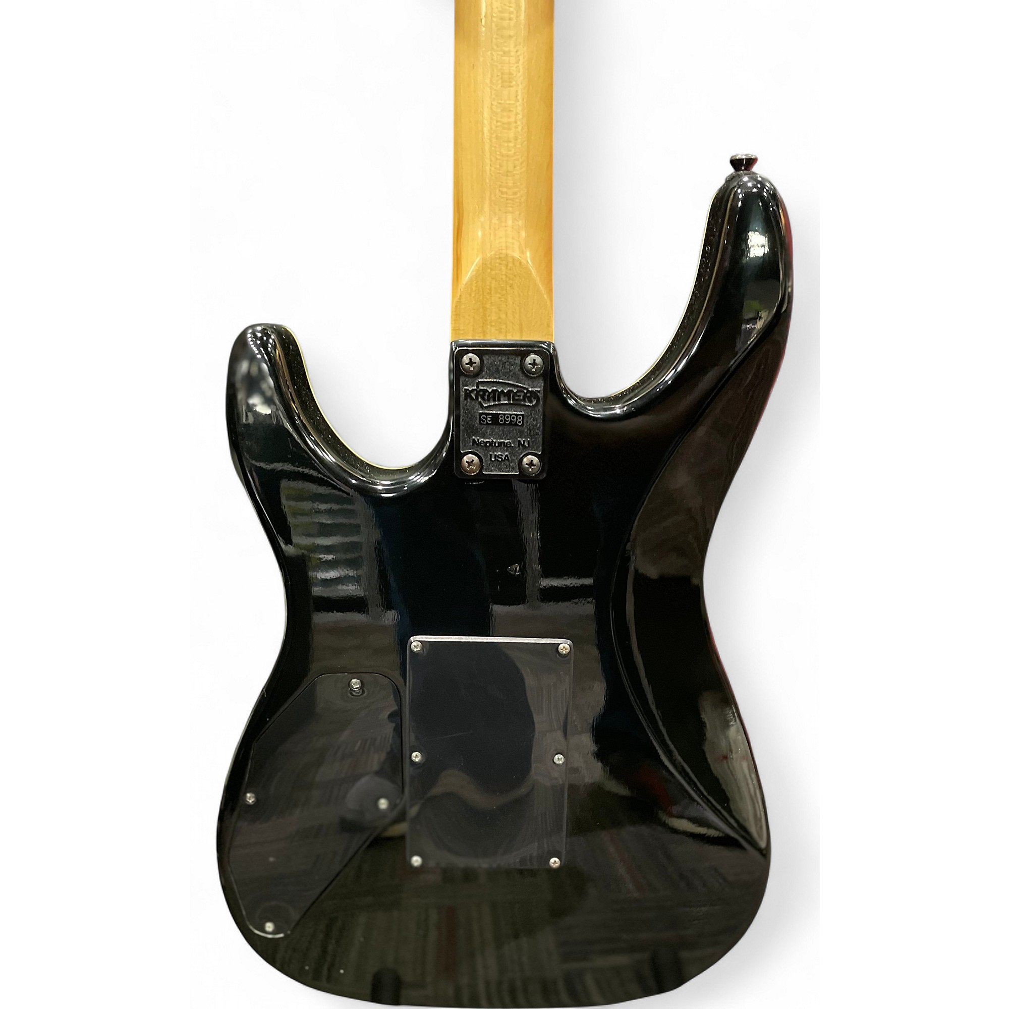 Used Kramer Electronics neptune nj Black Solid Body Electric