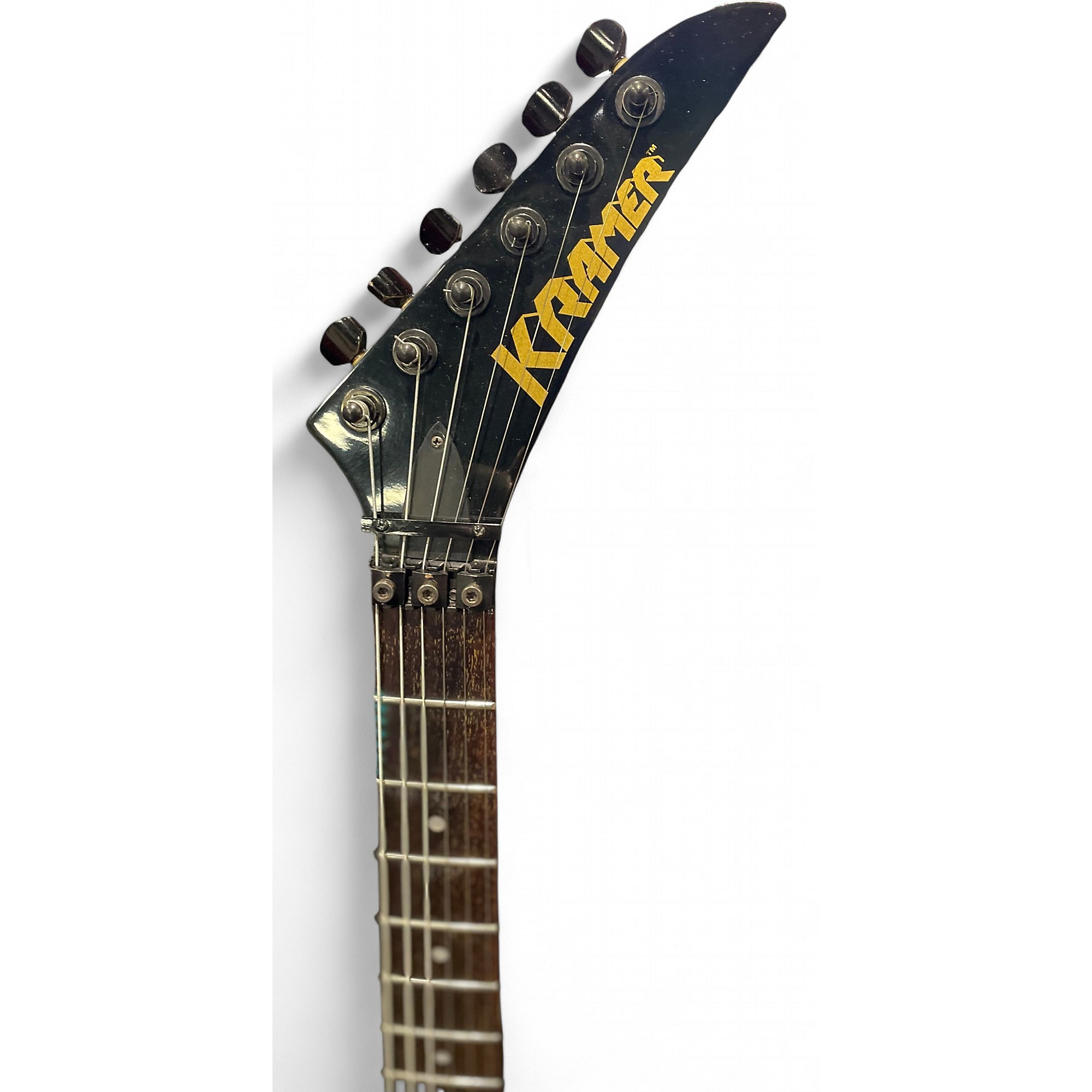 Used Kramer Electronics neptune nj Black Solid Body Electric