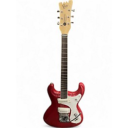 Used 2000 Mosrite Ventures Red Solid Body Electric Guitar